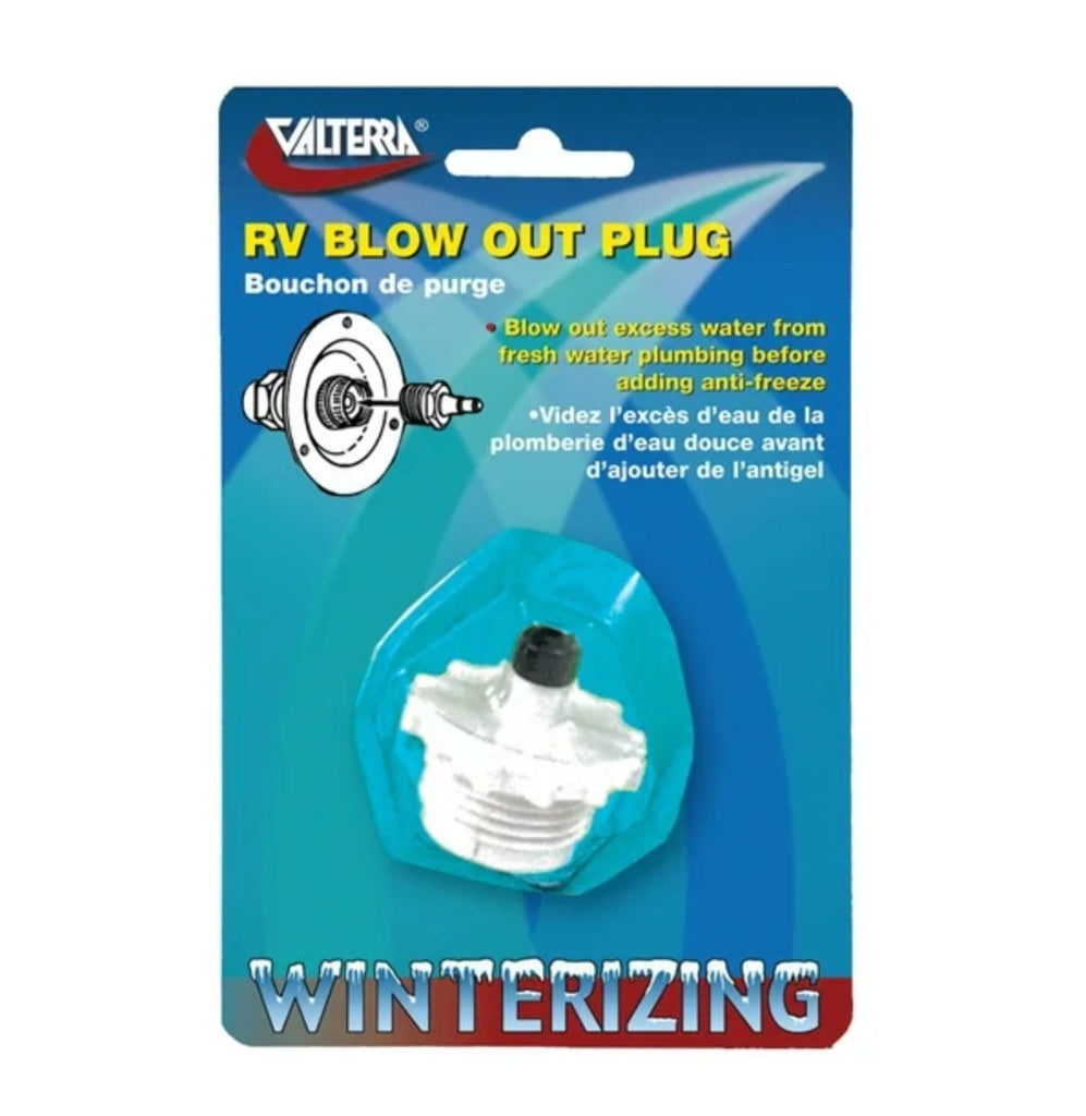 Valterra P23500VP Water System Blow Out Plug - Young Farts RV Parts