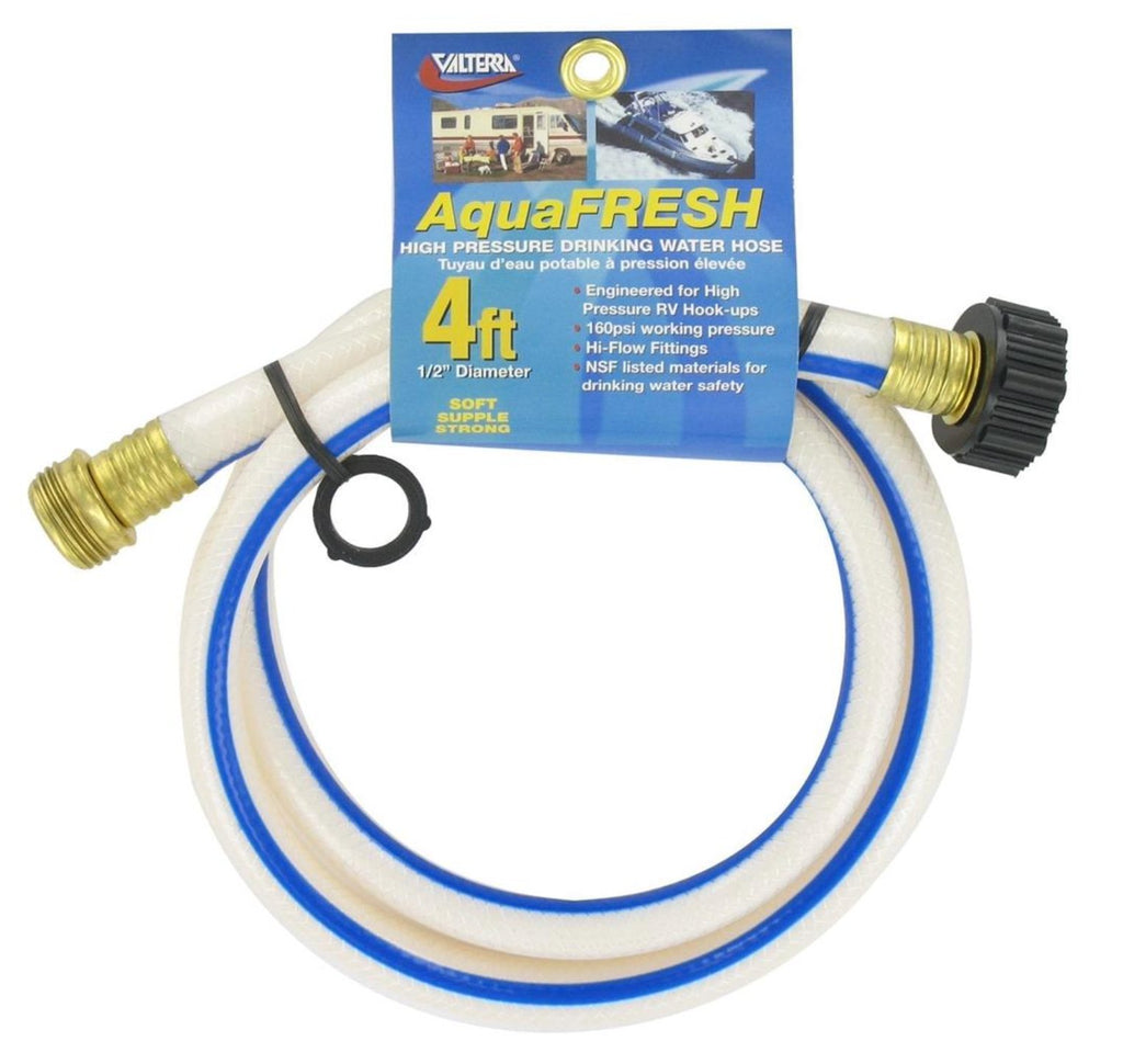 Valterra W01-5048 Fresh Water Hose, 4' - Young Farts RV Parts