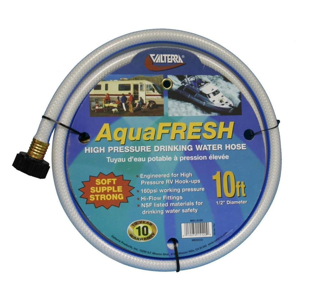 Valterra W01-5120 Fresh Water Hose, 10' - Young Farts RV Parts