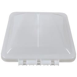 Ventline Roof Vent Lid - Wedge Shape With Radius Corners White - BVD0449-A01 - Young Farts RV Parts