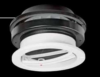 Ventline Roof Vent Manual Opening Round 6-1/4" with Smoke Lid - VP-543 - Young Farts RV Parts