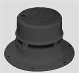 Ventline Sewer Vent For 1-1/2 Inch Pipe - Black Polyethylene - V2049-55