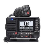 VHF Radio Standard Horizon GX6000 Quantum; Fixed Mount; 25 Watts; NOAA Weather Channels With Alert; With GPS Capability; Public Address Capable; Large LCD Graphic Display; Black; Plug And Play NMEA 2000 Interface; AIS Receiver; 2-Zone 25 Watt Hailer With