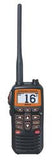 VHF Radio Standard Horizon HX210 HX210; Handheld; United States/ Canadian/ International Channels; 6/ 2.5/ 1 Watts; NOAA Weather Channels; Without GPS Capability; High Resolution Dot Matrix LCD Display; Black; Floating/ Submersible IPX7 Waterproof Rating;