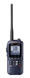 VHF Radio Standard Horizon HX890NB HX890; Handheld; United States/ Canadian/ International Channels; 6 Watts; NOAA Weather Channels With Alert; With GPS Capability; Full Dot Matrix LCD Display; Navy Blue; Class H DSC; FM Broadcast Radio Receiver; Built In - Young Farts RV Parts