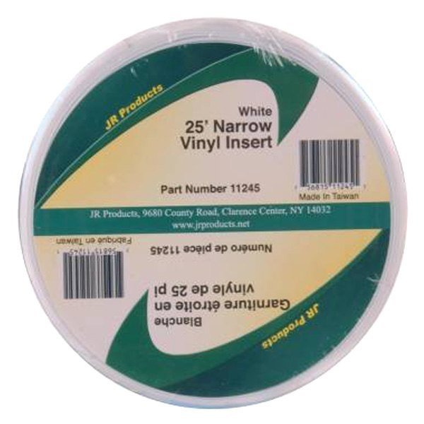 VINYL INSERT 3/4"x25' WHITE - Young Farts RV Parts