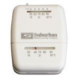 Suburban 161154 Wall Thermostat - White