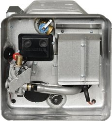 Water Heater Suburban Mfg 5142A Gas-Electric, Model Number SW10D, 10 Gallon Tank, Direct Spark Ignition, 1440 Watt, 12000 BTU, 16.22" Height x 16.22" Width x 20.5" Depth Overall Dimensions/ 16.38" Height x 16.38" Width x 20.5" Depth Cutout Dimensions, 47 - Young Farts RV Parts