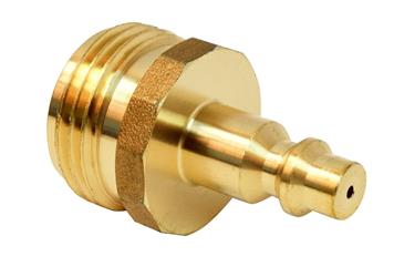 Water System Blow Out Plug Valterra P23510LFVP Quick Connect, Lead Free Brass, Single - Young Farts RV Parts
