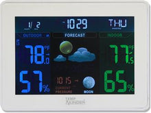 Load image into Gallery viewer, Weather Station Minder Research TM22253VP TempMinder ®, Used For General Observation, Digital Readout, Supports 3 Channel, Reads Indoor And Outdoor Temperature And Humidity Measurement, Table Top - Young Farts RV Parts