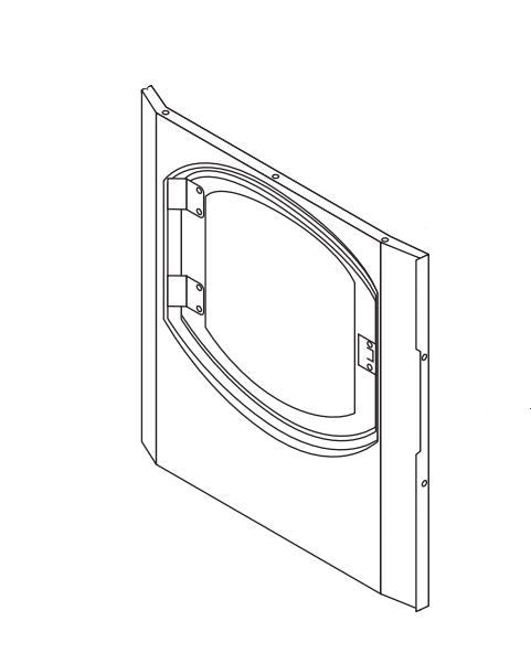 westland 113818 *SPECIAL ORDER* PANEL FRONT WHITE - Young Farts RV Parts