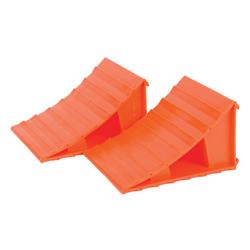 Wheel Chock Husky Towing 38511 Bright Orange, Plastic - Young Farts RV Parts