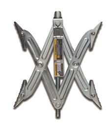 Wheel Chock Stromberg Carlson JBP-T217.1 Tandem Axle Style, Fits Tires Spaced 2" To 17" Apart, Rust-Resistant, With Wrench/ Handle - Young Farts RV Parts