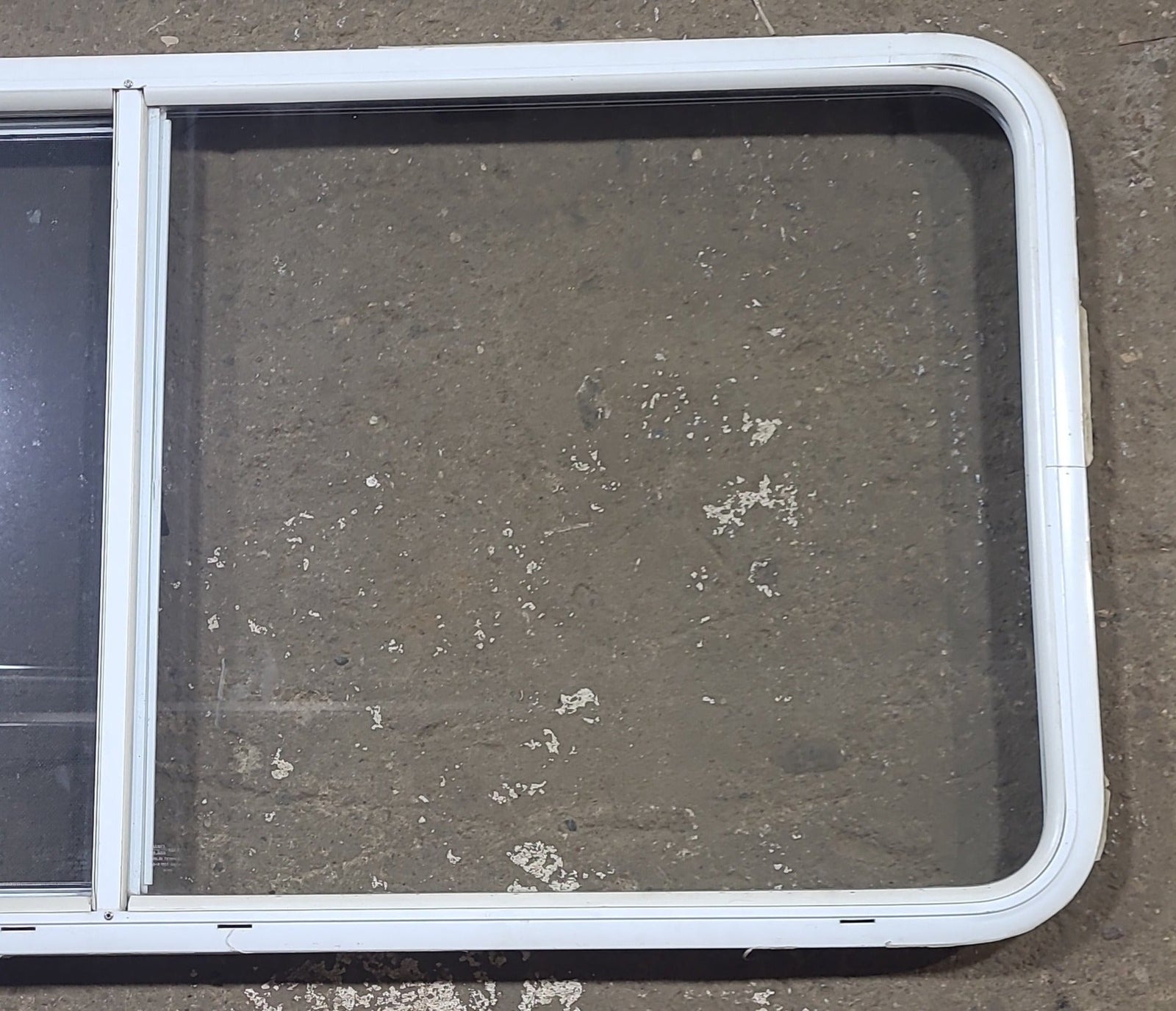 White Radius Opening Window : 53 1/4