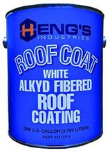 Load image into Gallery viewer, white | Roof Coating Heng&#39;s Industries 45128-4 Use To Protect Roofs Against All Weather Conditions, For Metal And Fiberglass Roofs, White, 1 Gallon - Young Farts RV Parts