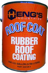 white | Roof Coating Heng's Industries 46032 Use To Seal Seams And Tears/ Seal Vents And Air Conditioners, For Rubber Roofs, Non-Polluting And Non-Toxic, White - Young Farts RV Parts