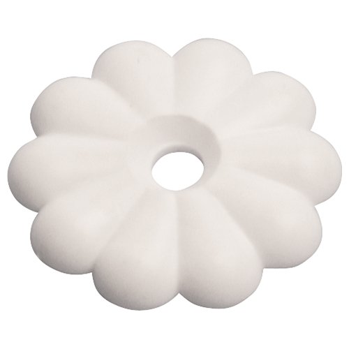 WHITE ROSETTE WITH SCREWS 15 - Young Farts RV Parts