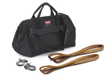 Winch Rigging Kit Warn 685014 PullzAll ™, With Two Shackles, Two Load Straps and Gear Bag - Young Farts RV Parts