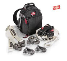 Load image into Gallery viewer, Winch Rigging Kit Warn 97565 Epic ™, Includes Two 3/4&quot; 18000 Pound Capacity Shackles, 14400 Pound Capacity Tree Trunk Protector, 12000 Pound Capacity Snatch Block, Premium Recovery Strap, 3/4&quot; D-Shackles - Young Farts RV Parts