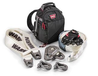 Winch Rigging Kit Warn 97570 Epic ™, Includes 18000 Pound Capacity Snatch Block, Premium Recovery Strap, Tree Trunk Protector, Two 3/4" Epic Shackles - Young Farts RV Parts