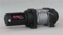 Load image into Gallery viewer, Winch TrailFX W35B TFX Winches, ATV/UTV Mounted, Recovery Winch, 250 Amp Electric, 3500 Pound Line Pull Capacity, 3/16&quot; Diameter X 50 Foot Length Steel Cable, 4-Way Roller Fairlead, Handlebar Mounted Rocker Switch And Wired Remote Control, Integrated Sole - Young Farts RV Parts