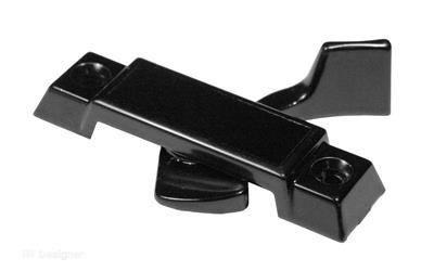 Window Latch RV Designer H697 Use With Double Pane Window, Hehr Style, Black - Young Farts RV Parts