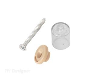 Window Shade Cord Retainer RV Designer A311 Hold Curtains Back From Window; Used To Secure The Window Shade Tension Cords To Pleated Shades - Young Farts RV Parts