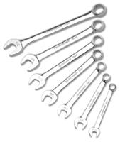 Wrench Performance Tool W30200 Combination, 10 Millimeter/ 12 Millimeter/ 13 Millimeter/ 14 Millimeter/ 15 Millimeter/ 16 Millimeter/ 18 Millimeter, Chrome Plated, Chrome Alloy Steel - Young Farts RV Parts