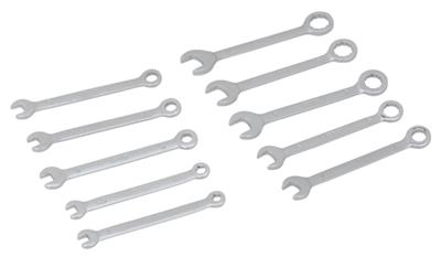 Wrench Performance Tool W30682 MET Ignition Wrench Set, 4 Millimeter/ 4-1/2 Millimeter/ 5 Millimeter/ 5-1/2 Millimeter/ 6 Millimeter/ 7 Millimeter/ 8 Millimeter/ 9 Millimeter/ 10 Millimeter/ 11 Millimeter, Polished Chrome Plated, Set Of 10 - Young Farts RV Parts