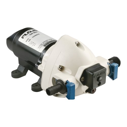 Xylem R3526144D Flojet RV Water Pump w/Strainer 12V 3GPM 50PSI