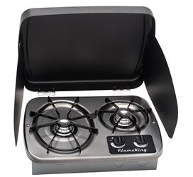 YSN Imports Stove Cooktop with 2 Burners - YSNHT600 - Young Farts RV Parts
